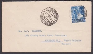ITALY 1939 Tomb of Unknown Soldier 1.25 on cover Milan to New Zealand.......x545 - Picture 1 of 1