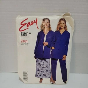 Cardigan McCall's Easy Stitch & Save 2461 Misses pantaloni e gonna taglia 8-14 - Foto 1 di 2