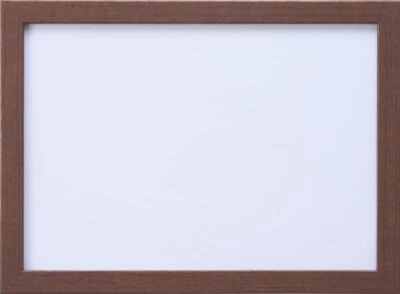 Cornice puzzle in legno nuova DX marrone (18,2 x 25,7 cm) pannello NO.1-Bo co... - Immagine 1 di 3