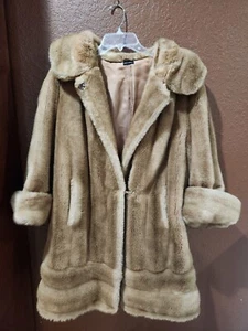 vintage made in england simulated fur jacket - Picture 1 of 4