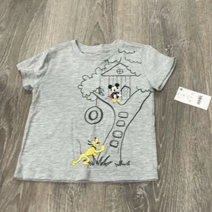 New Disney Mickey Mouse Pluto Shirt 2t OC21 - Picture 1 of 2