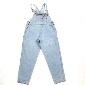 London London Womens Denim Jeans Bib Overalls Carpenter Vintage Blue Size 20 - Picture 1 of 8