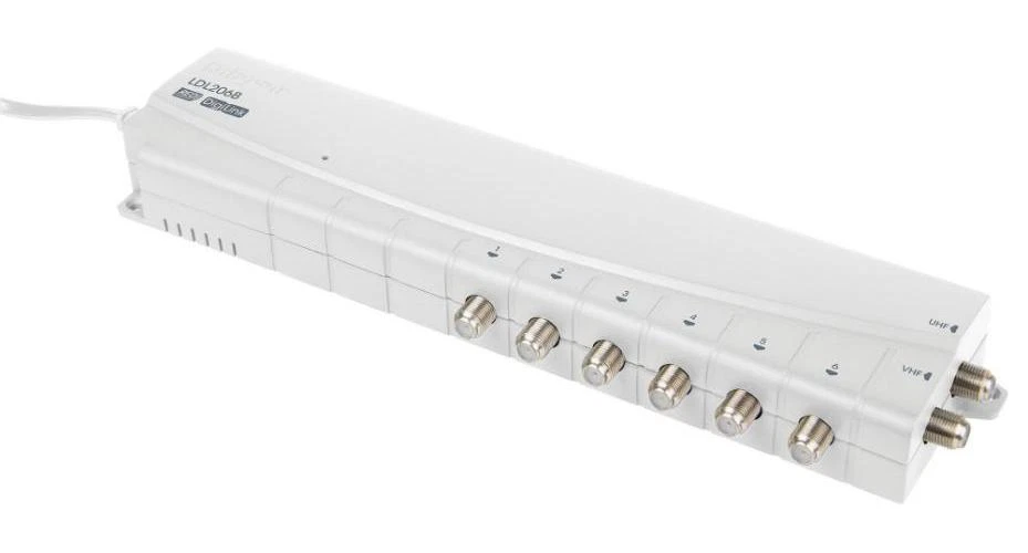 DigiLink IR Bypass Distribution Amplifier, 6 Way - LDL206B - Image 1 of 1