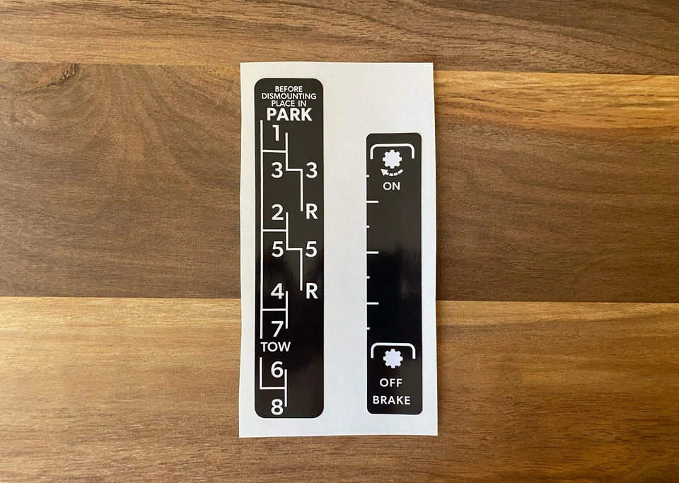 John Deere Syncro-Range Shift Pattern Decal For 4010 4020 4320 - Image 1 of 1