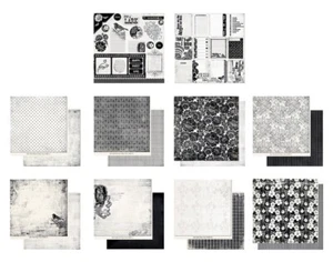 My Mind's Eye, Meadowlark Dusk Collection, 12" Cardstock, 9 Designs & Die-Cuts - Picture 1 of 11