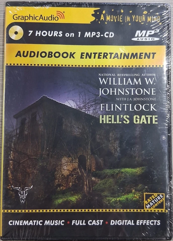 Hell's Gate : Flintlock 5 by William W. Johnstone (2019) MP3-CD GraphicAudio - Imagem 1 de 1