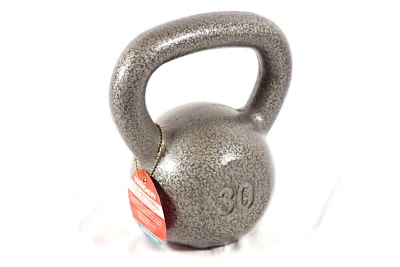 WEIDER 30 lb Kettlebell Mancuerna Weider 30 libras Hervidor Campana Peso Foto 1 de 4