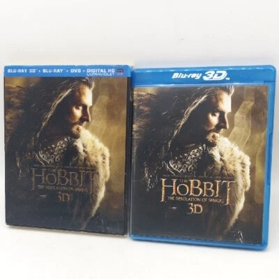 The Hobbit The Desolation of Smaug 3D 5 DISC SET W/ Lenticular Slipcover - Image 1 of 4