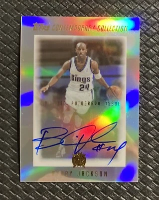 BOBBY JACKSON 2003-04 Topps Contemporary Collection SSP Auto /499 Kings Legend - Image 1 of 2