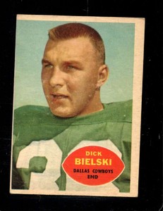 1960 TOPPS #36 DICK BIELSKI VG+ COWBOYS *X95941
