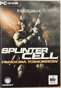 Tom Clancy's Splinter Cell~ Pandora Tomorrow~ PC Game~Win98/ME/2000/XP ~ 4 Discs - Picture 1 of 2