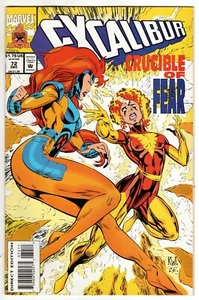 EXcalibor #72 Marvel 1993 Crucible of Fear - Picture 1 of 2