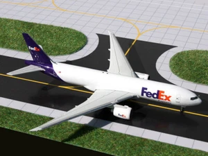 Escala 400 Gemini Jets ~ FedEx B777-200F con soporte ~ FDX1029 - Imagen 1 de 1