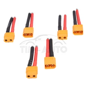 6x NEW XT60 Plug Female and Male Connector with 12AWG Silicon Wire - Picture 1 of 5