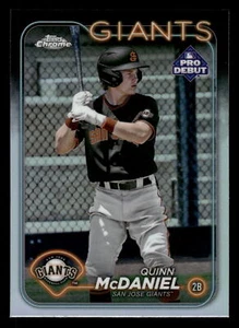 Topps Pro Debut 2024 QUINN MCDANIEL CROMO #PDC-136 - Imagen 1 de 2