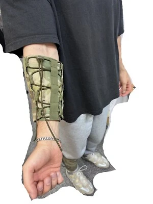 Antebrazo balístico a prueba de balas y armadura espinilla - COLOR MULTICAM | 4 piezas Foto 1 de 4