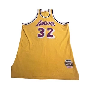 Mitchell Ness Hardwood Classics LA Lakers #32 Magic Johnson No Size Tag READ - Picture 1 of 6