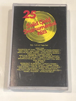 The Royal London Orchestra 25 Solid Gold Instrumental Hits Cassette #1 Canada - Image 1 of 3