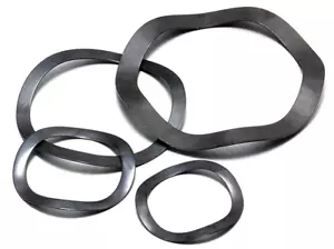 Spring Steel Wave Spring Washers Select Size - Picture 1 of 3