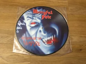 MERCYFUL FATE Return Of The Vampire 12" PICTURE DISC Vinyl LP RARE King Diamond - Picture 1 of 2