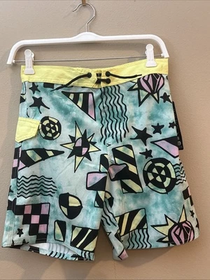 Volcom Lido BoardShort Swim Surfer Boys Youth Sz Large (14) NEW - Image 1 of 4