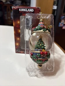 Kirkland Signature Wasserkugel Schneekugel Christbaumschmuck selten neu im Karton - Bild 1 von 8
