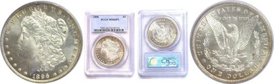 1896 $1 Morgan Dollar PCGS MS-66 PL - Image 1 of 3