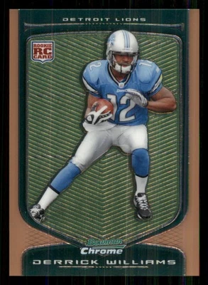 2009 Bowman Chrome Rookies Bronze #123 Derrick Williams /225 - Image 1 of 2