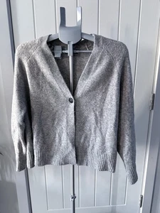 F&F Mujer Cárdigan Tejido Mezcla Lana Talla M uk10 - Imagen 1 de 10