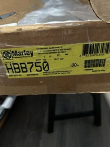 Marley HBB750 Hydronic Baseboard, 120V, Ivory  White, New in Box, Free Shipping - Picture 1 of 4