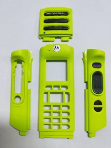 OEM Black/Green Case kit + speaker cover For Motorola APX6000/APX8000 Radio - Zdjęcie 1 z 4