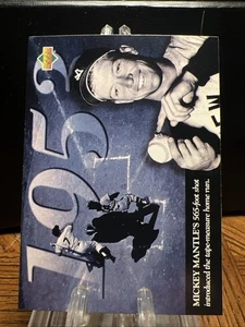 1994 Upper Deck All-Time Heroes #116 Mickey Mantle Yankees 565 Foot Homerun - Bild 1 von 2