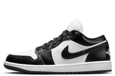 Women's Jordan 1 Low White/Black-White (DC0774 101) - Image 1 of 4