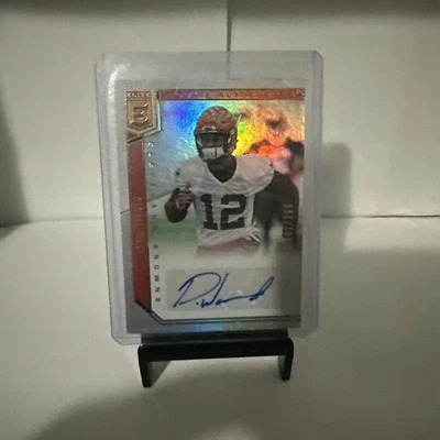 Denzel Ward Panini Elite Rookie Autographs 122/299 - Image 1 of 2