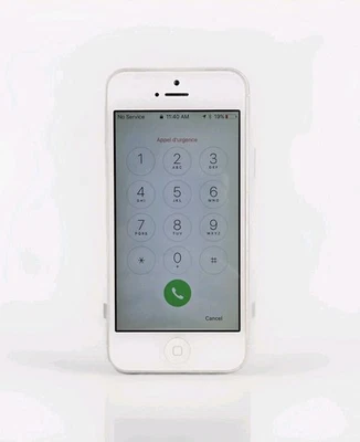 Apple iPhone 5 16GB White & Silver AT&T A1428 (GSM) -U57 - Image 1 of 4