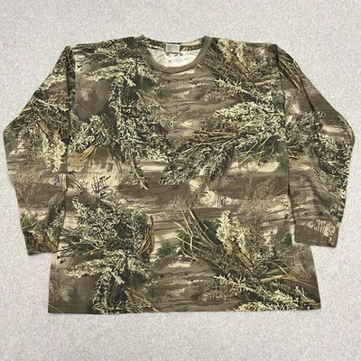 Realtree Shirt Men’s 2XL Advantage Max-1 Camo Long Sleeve Hunting Outdoors Hike - Image 1 of 4