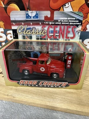 Chevrolet 3100 Texaco Road Champs 1953 escenas clásicas edición limitada DieCast Z8 Foto 1 de 2