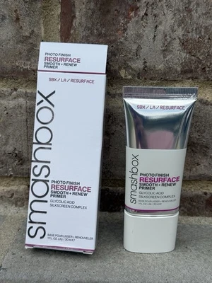 SMASHBOX PHOTO FINISH RESURFACE Smooth + Renew Face Primer 1 fl oz Authentic NIB - Image 1 of 2