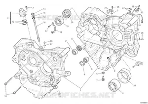 Tappo drenaggio olio Ducati 89320062A - Foto 1 di 1