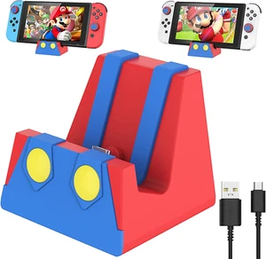  Charging Dock for Nintendo Switch/Lite/OLED Portable Charger Base Stand Holder - Picture 1 of 16