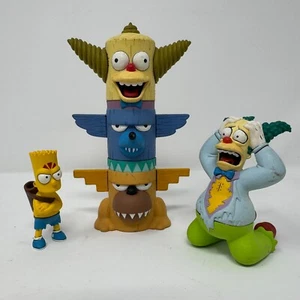 McFarlane Toys The Simpsons Kamp Krusty Totem Pole Bart Homer Action Figure - Picture 1 of 5