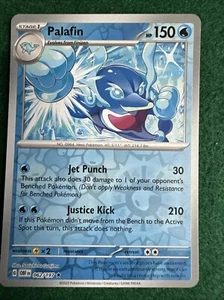 Pokemon Obsidian Flames 062/197 Palafin Reverse Holo - Picture 1 of 2
