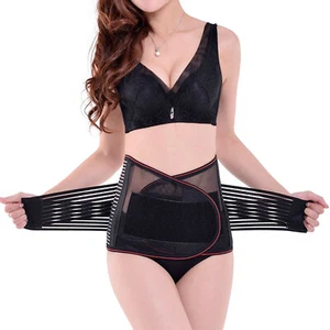 Vendaje para la espalda cinturón para la espalda cinturón de apoyo soporte para la espalda soporte lumbar corpiño - Imagen 1 de 5