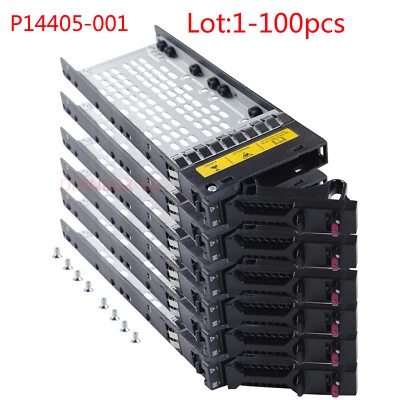 Lot HPE MSA M2 1060 2060 2040 2.5'' SFF SAS HDD Drive Tray Caddy P14405-001 SATA - Image 1 of 4