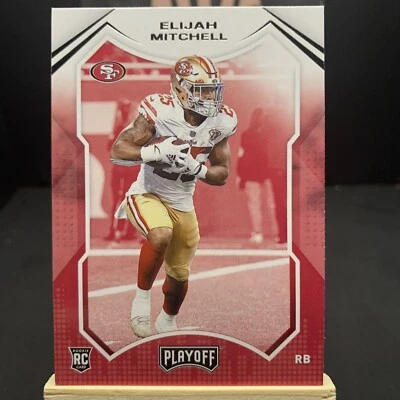 2021 Playoff Elijah Mitchell Rookie San Francisco 49ers #292 - Image 1 of 2