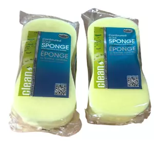Confezione 2 spugne ossee sagomate Detailer's Choice 9-38 per lavaggio auto, camion e barca - Foto 1 di 9