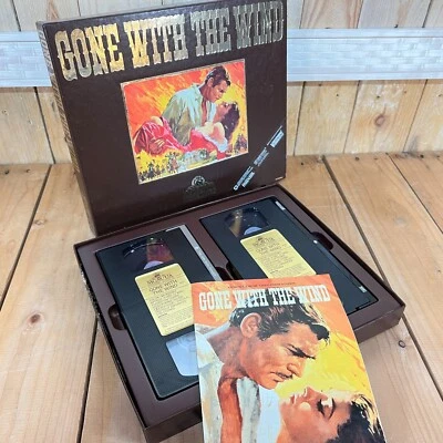 Gone With The Wind VHS Deluxe Box Set With Booklet MGM/UA Free Shipping! - Image 1 of 4