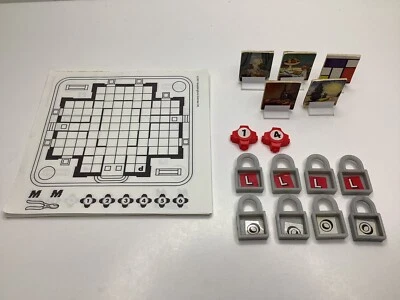 Juego de mesa Clue The Great Museum Caper piezas de repuesto 1991 Foto 1 de 4