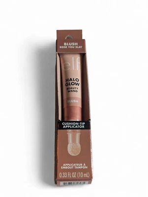 e.l.f. Halo Glow Blush Beauty Wand Liquid Wand Radiant Colour Rosé You Slay 10ml - Image 1 of 4