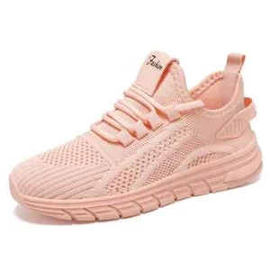 Damen Frauen Laufschuhe Slipper Sport Turnschuhe Mesh bequeme Fitnessschuhe Größe - Bild 1 von 19